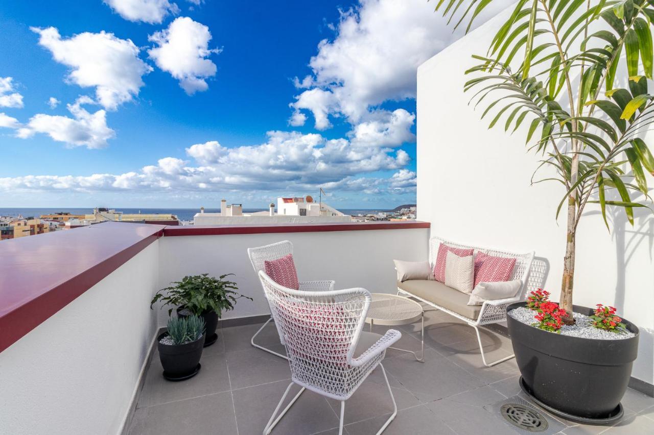 Ferienwohnung Flatguest Viriato - Wifi - Ac - Terraza Compartida Las Palmas / Gran Canaria Exterior foto