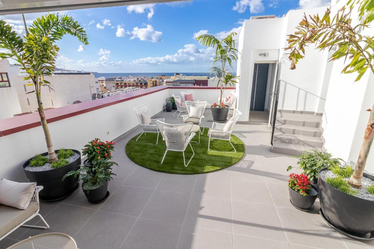 Ferienwohnung Flatguest Viriato - Wifi - Ac - Terraza Compartida Las Palmas / Gran Canaria Exterior foto