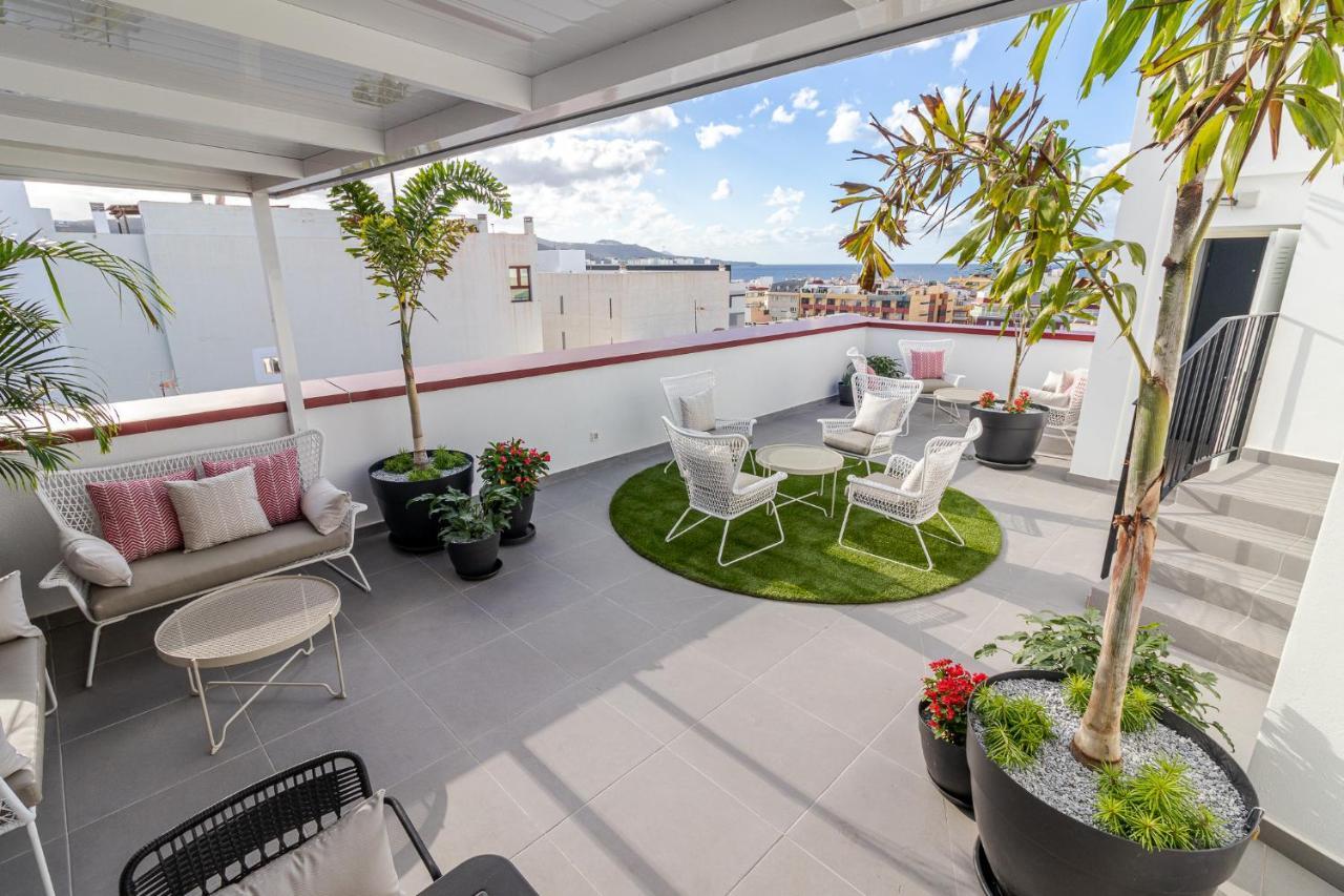 Ferienwohnung Flatguest Viriato - Wifi - Ac - Terraza Compartida Las Palmas / Gran Canaria Exterior foto